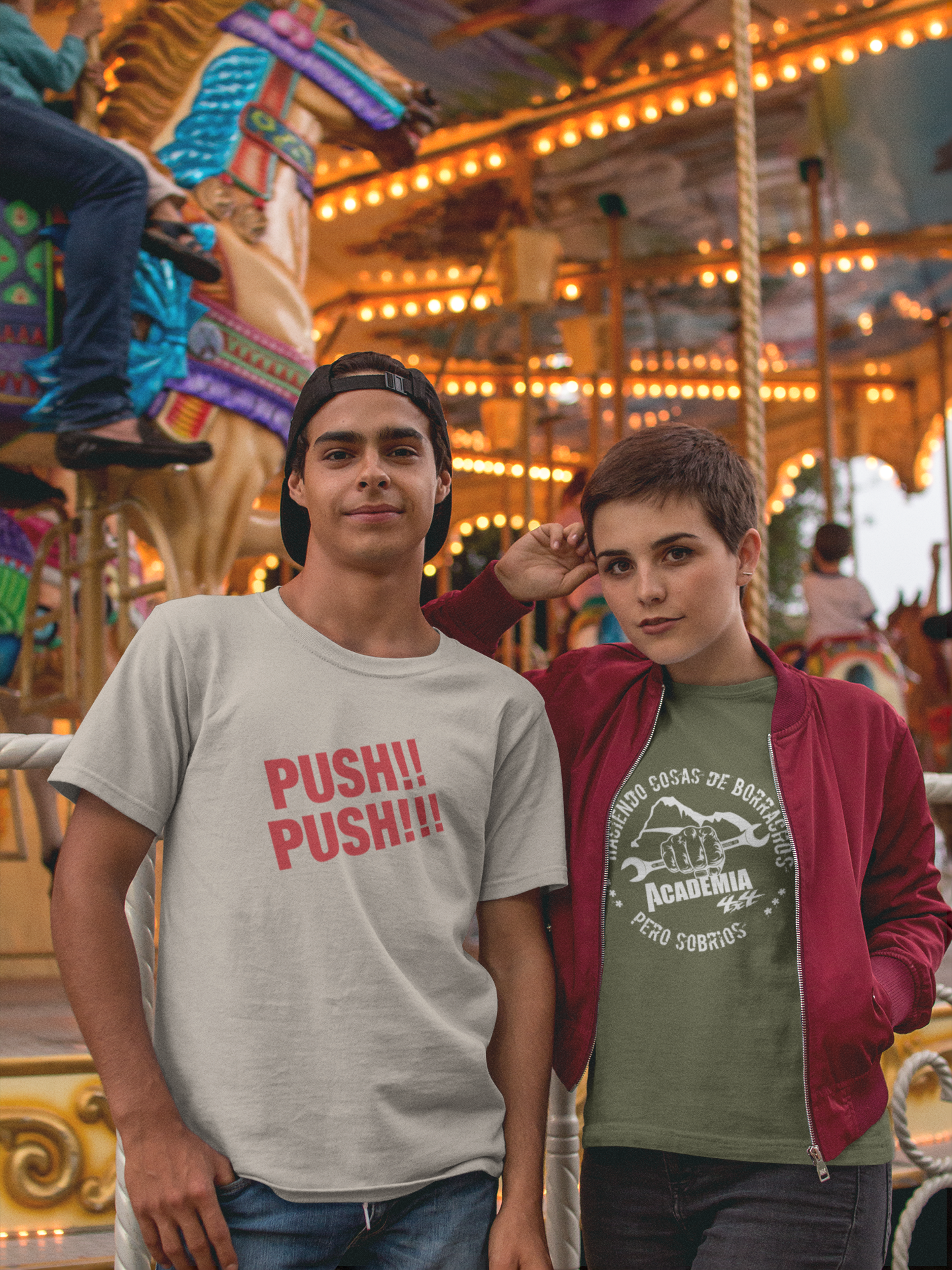 Camiseta - PUSH PUSH!!!