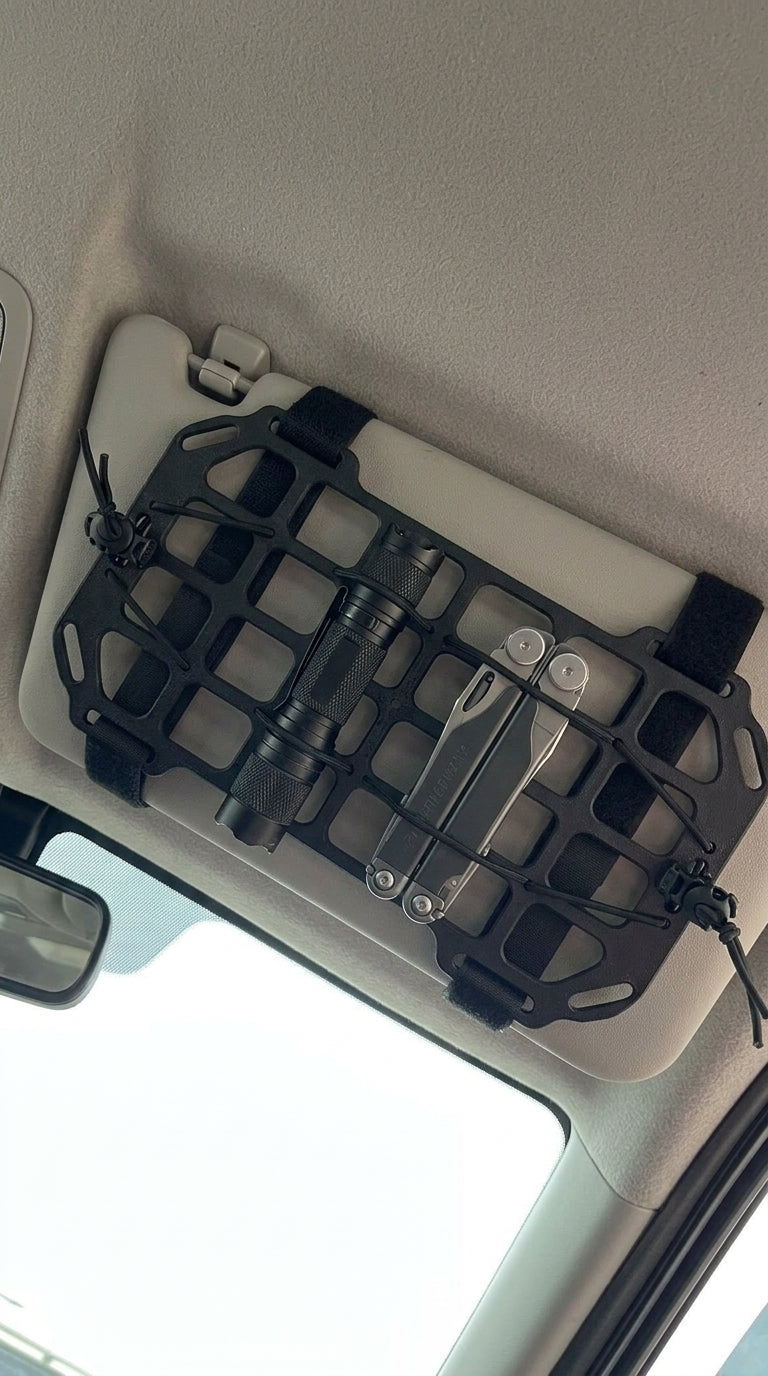 Panel MOLLE Organizador para Visera Parasol – Universal / Overland