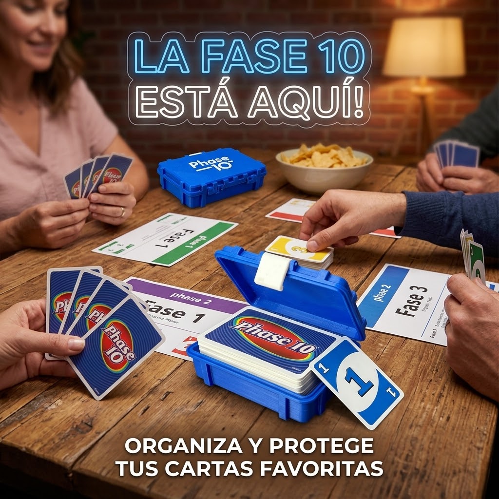 Estuche para juegos de cartas