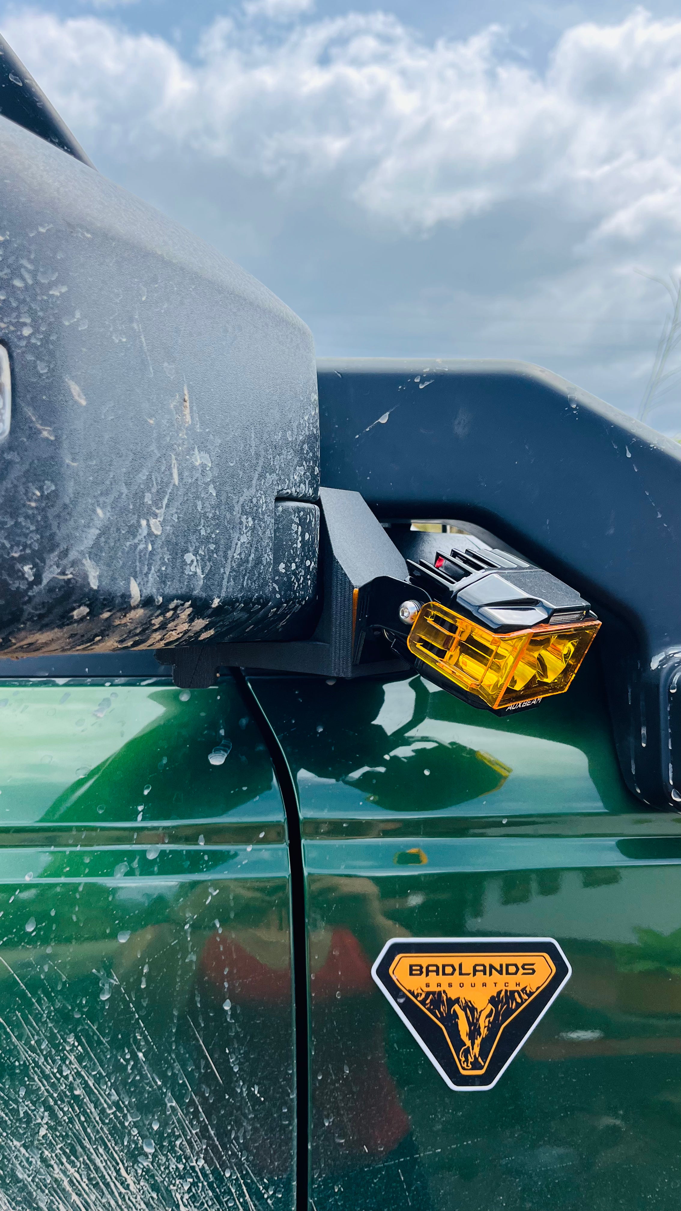 Soportes de luces de zanja de Ford Bronco