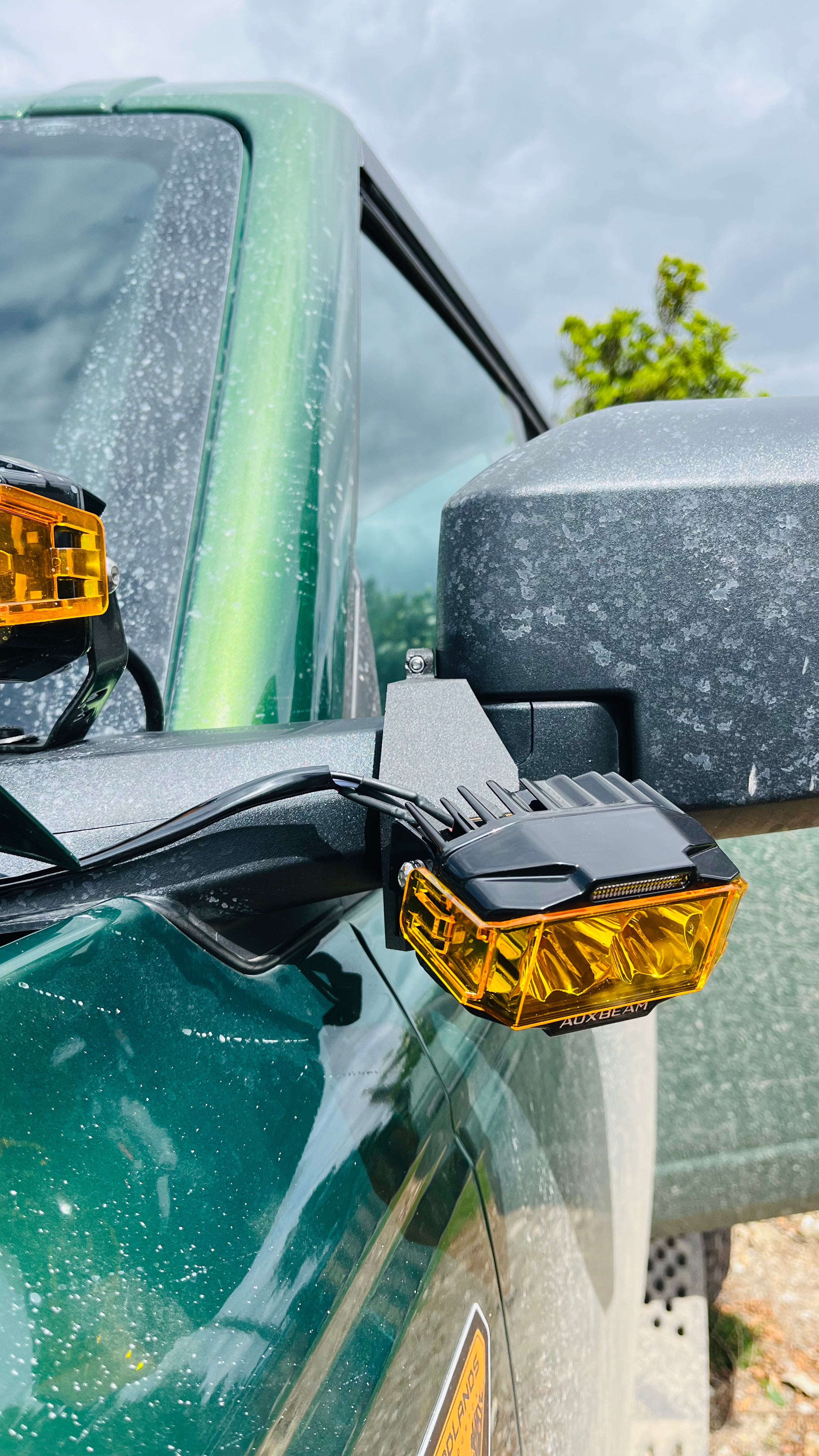 Soportes de luces de zanja de Ford Bronco