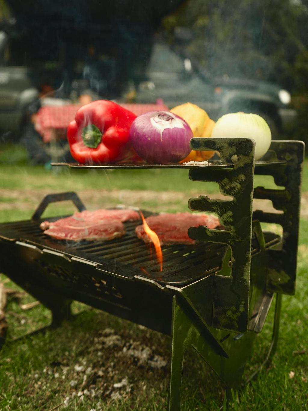 Asador / Fire Pit “On Fire”